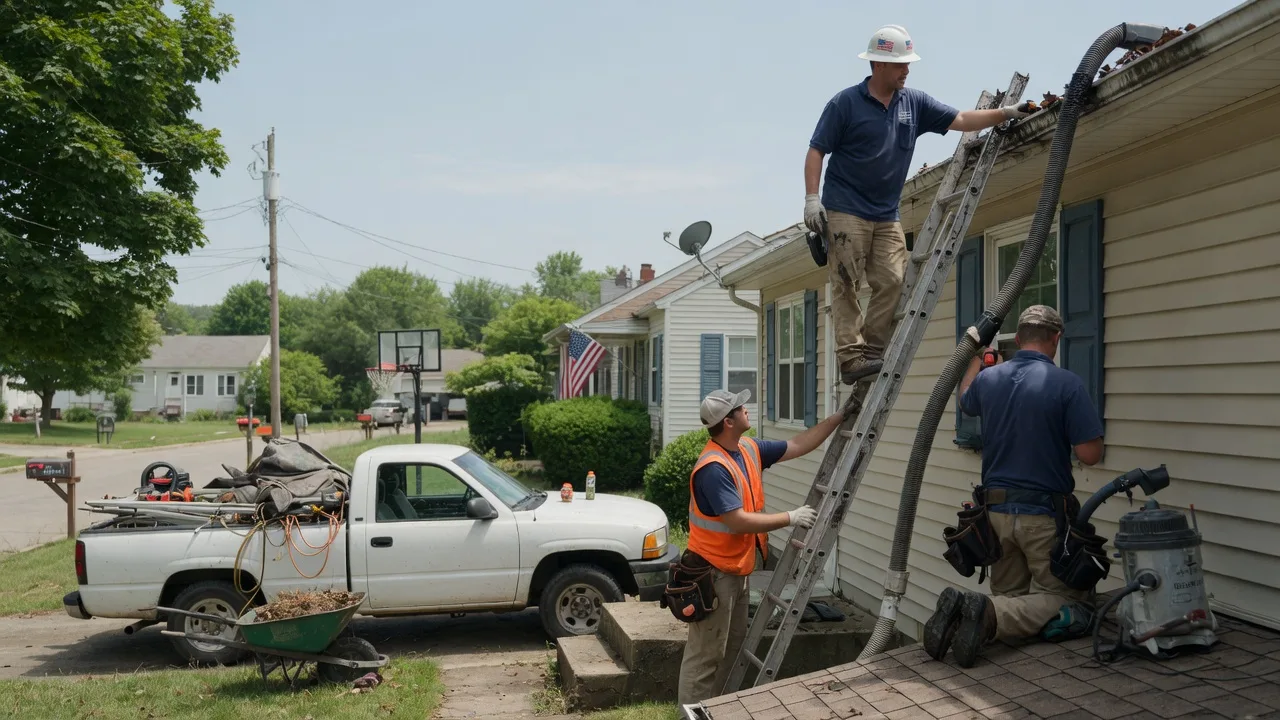 Gutter Installation in Tovey, IL near me